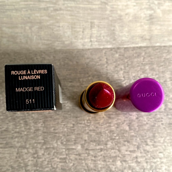 GUCCI Rouge A Levres LUNAISON 511 Madge Red Lip Colour Lipstick. NEW IN BOX! - Picture 3 of 4